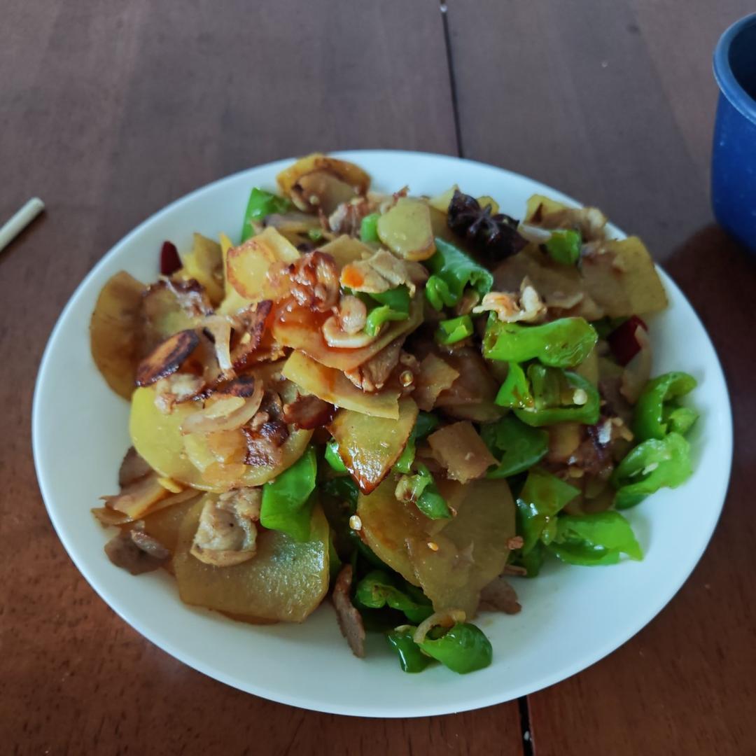 红烧土豆片