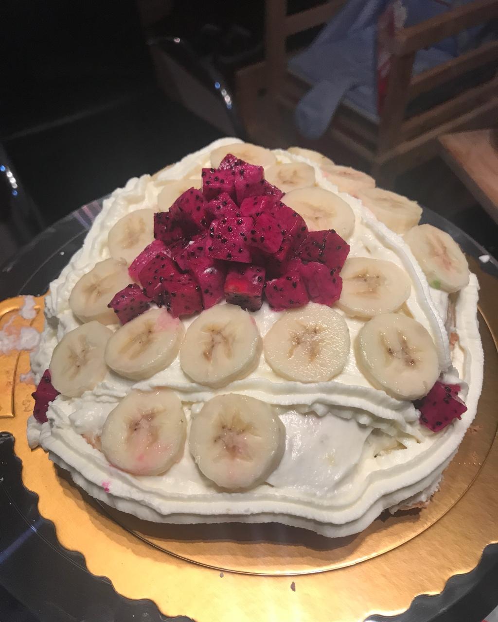 8寸水果生日蛋糕