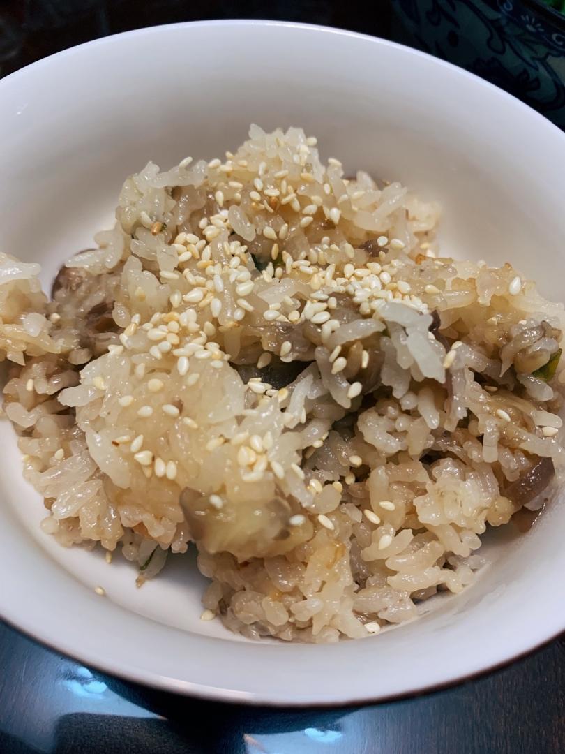 白老师的茄子饭啊
