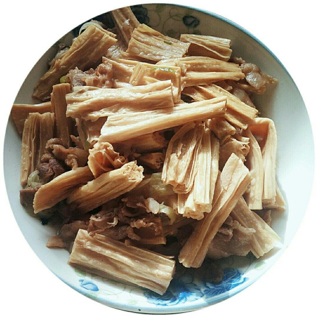 凉拌腐竹