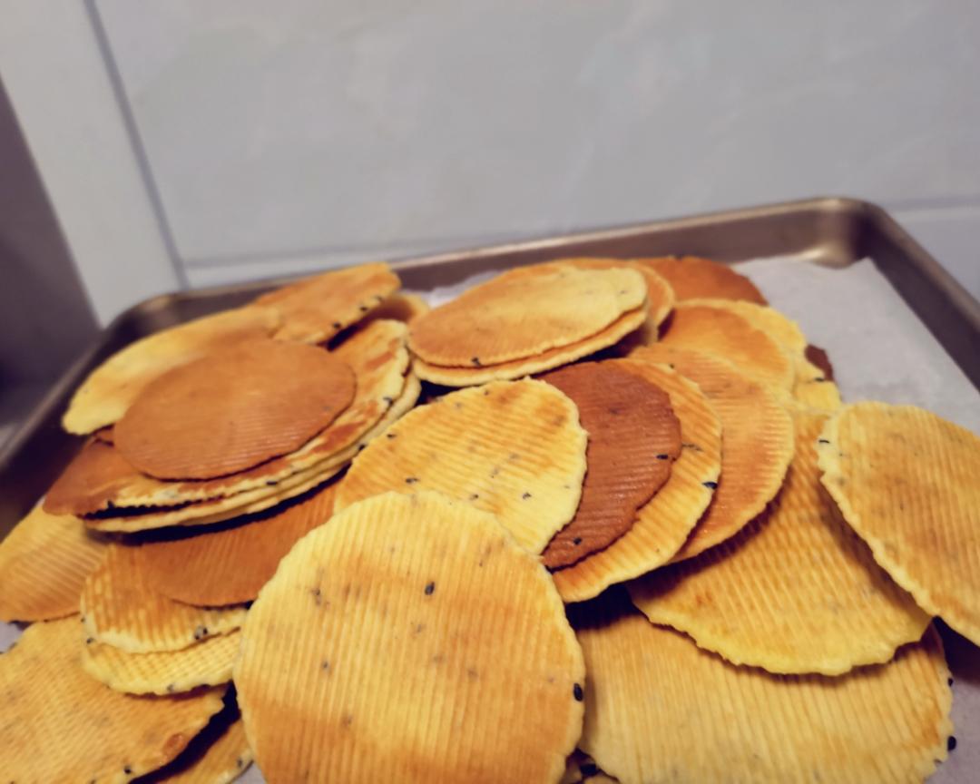 电饼铛红薯饼干