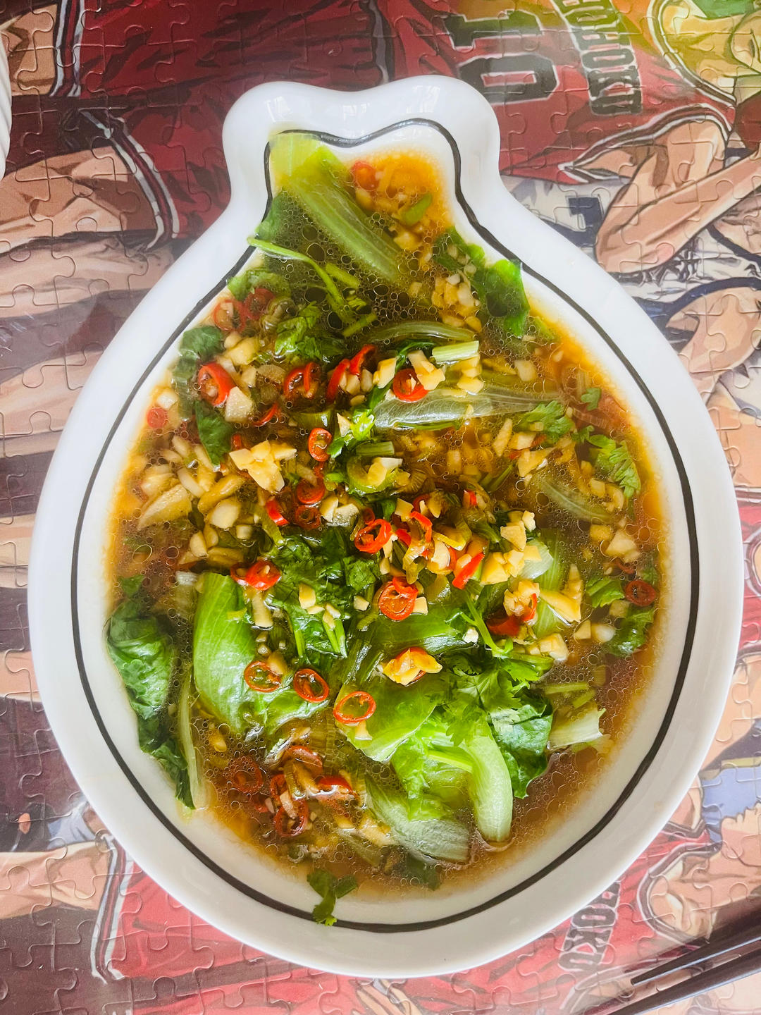 5分钟搞定爆好吃耗油生菜，减肥餐必备菜谱