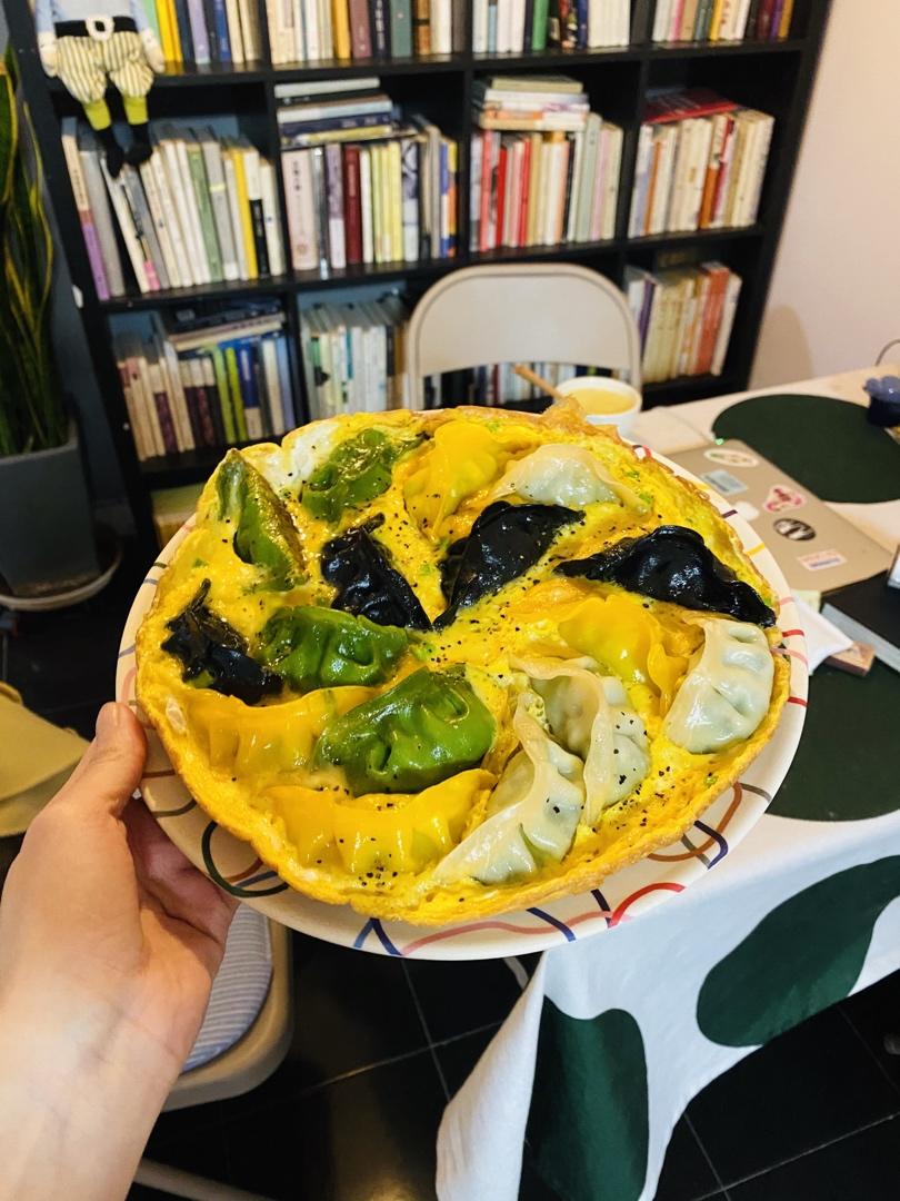 懒人快手抱蛋煎饺