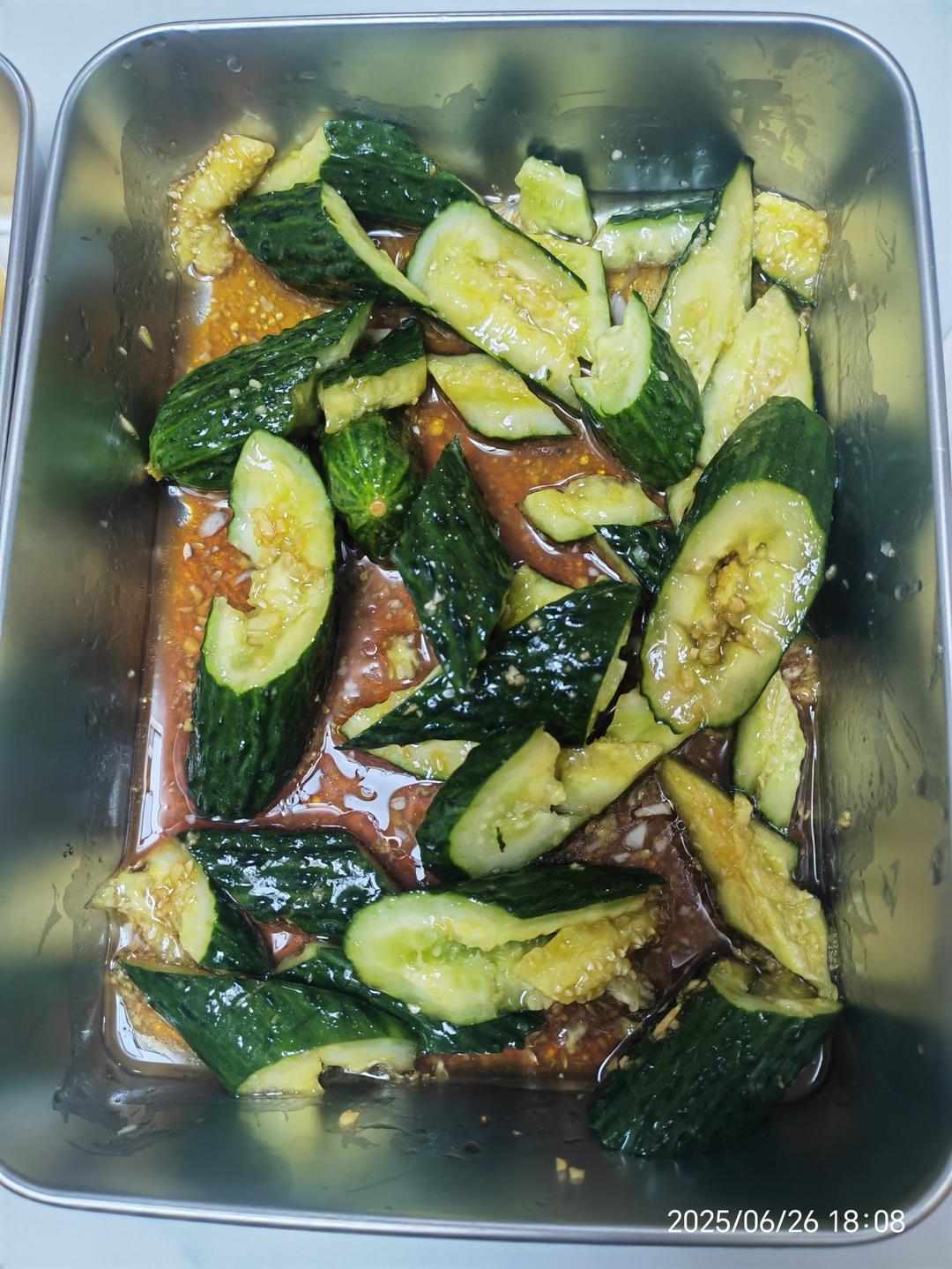 赞不绝口拍黄瓜🥒