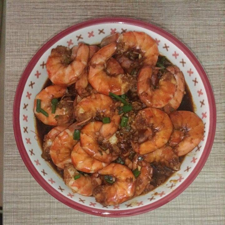 家庭版油焖大虾