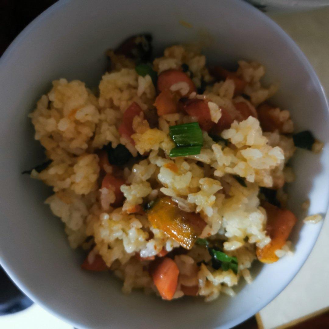 美味到不行的南瓜饭