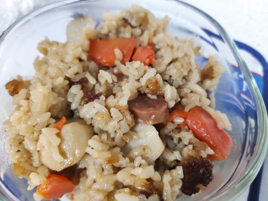 杏鲍菇土豆焖饭