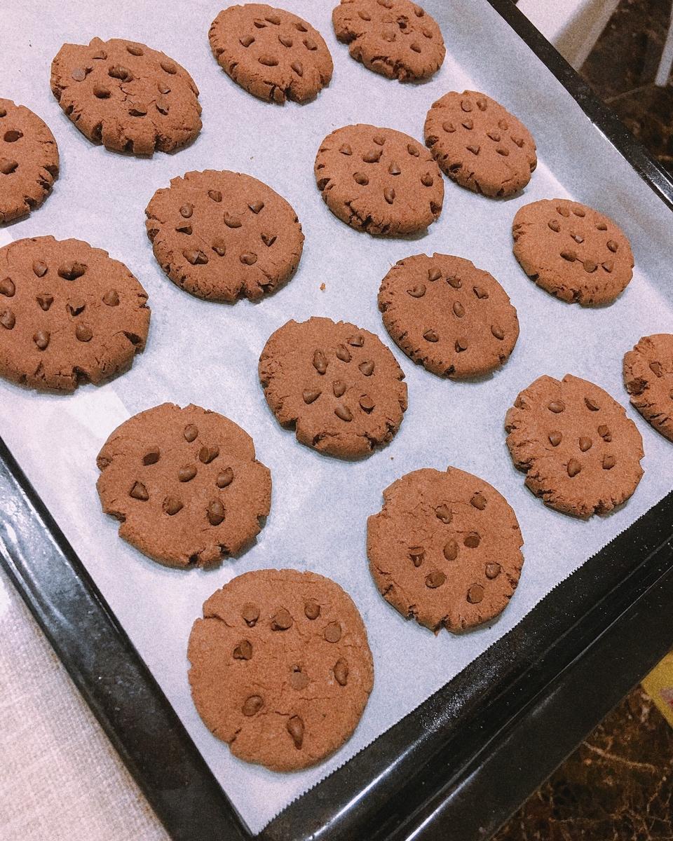 趣多多巧克力豆饼干