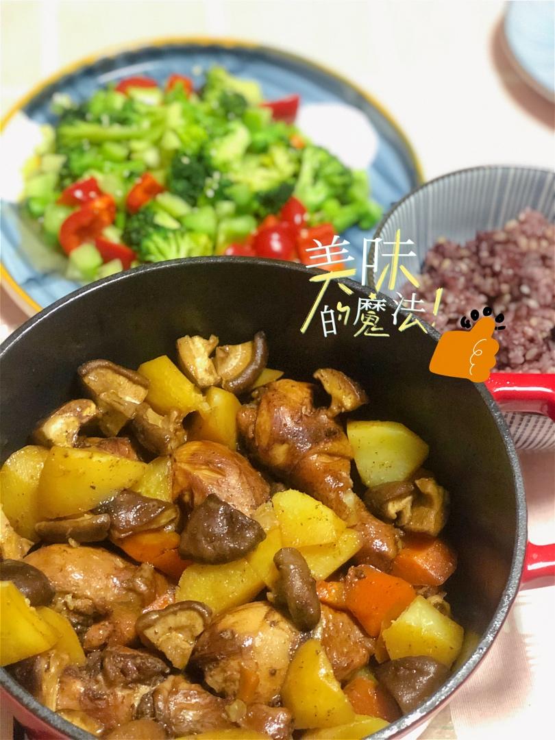 【一厨作】VOL23铸铁锅版蒜香鸡腿