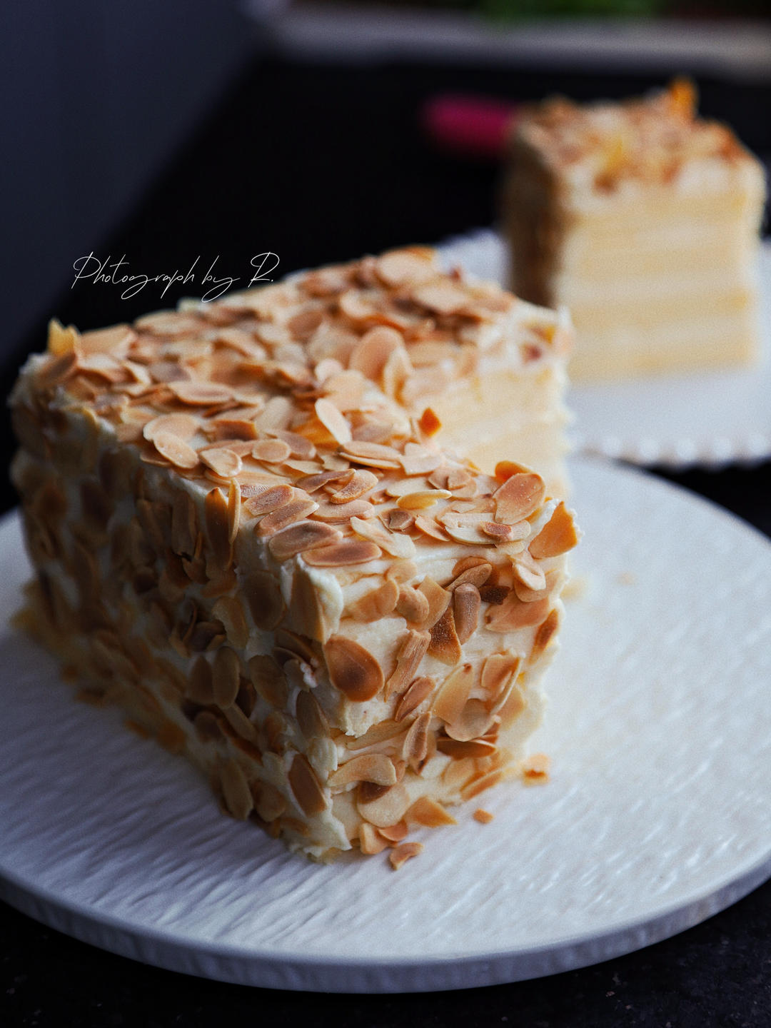 【海盐老奶油杏仁蛋糕】