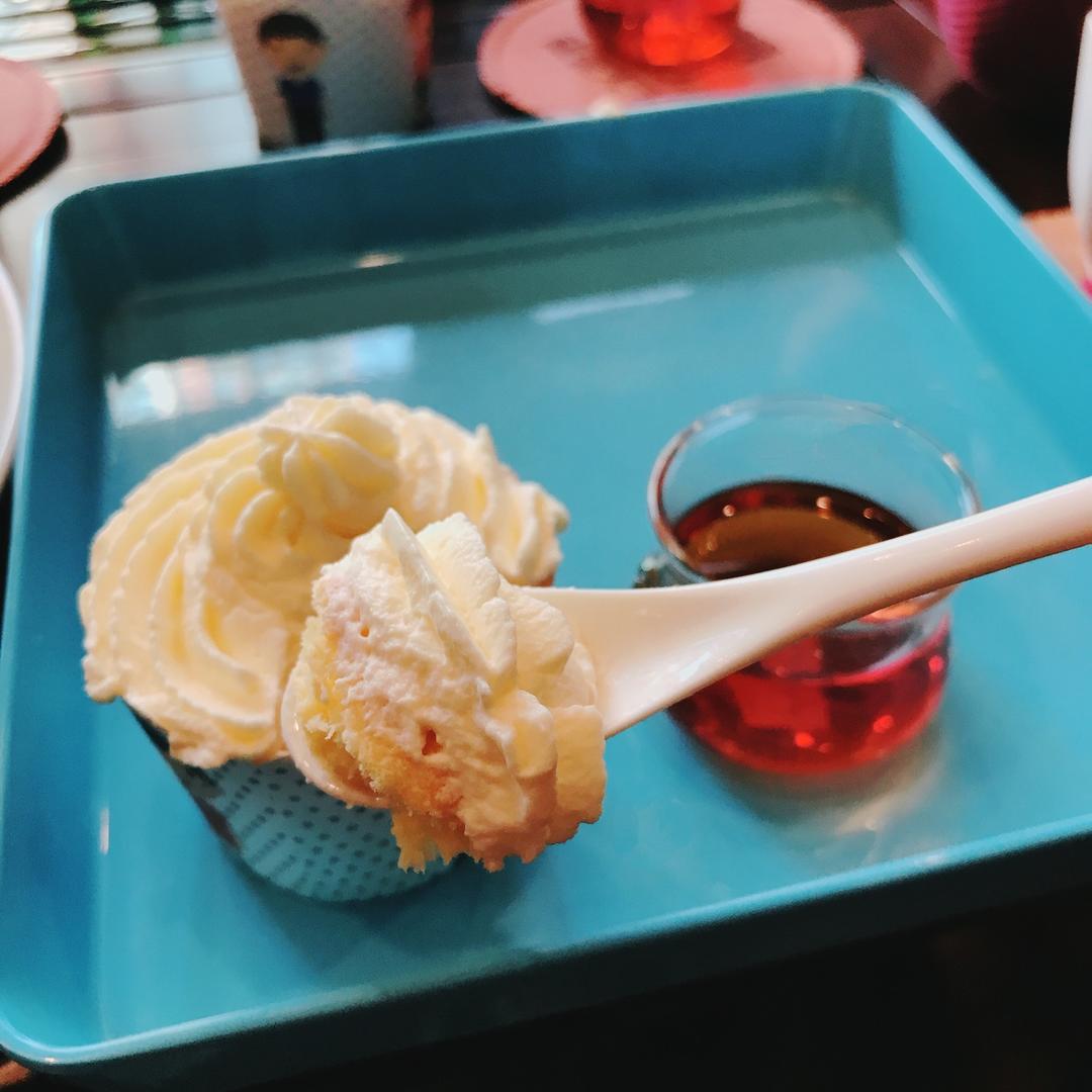 棉花纸杯蛋糕