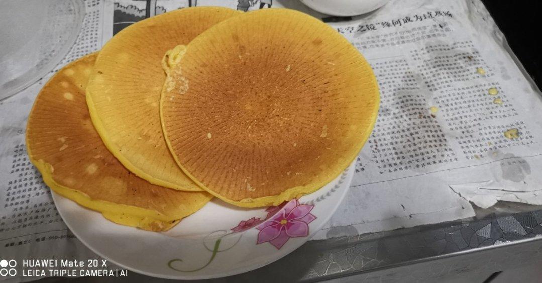 奶香玉米饼