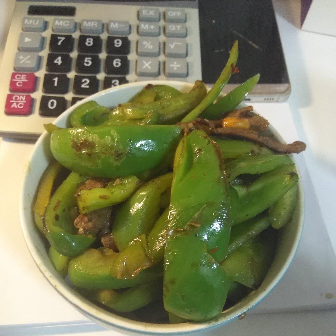双椒炒牛肉 粤菜小炒 一分钟快手菜