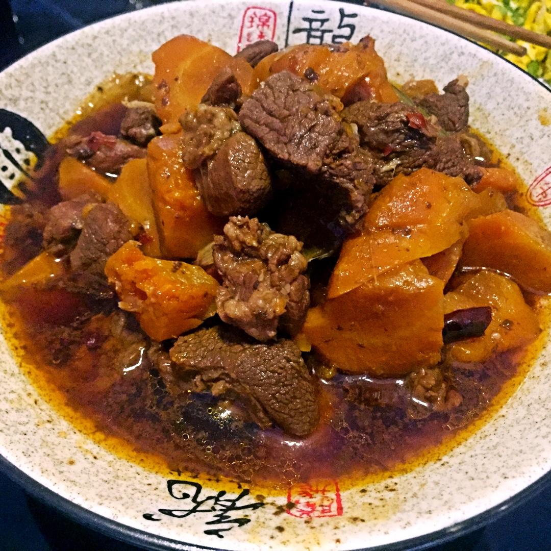红烧羊肉烧萝卜
