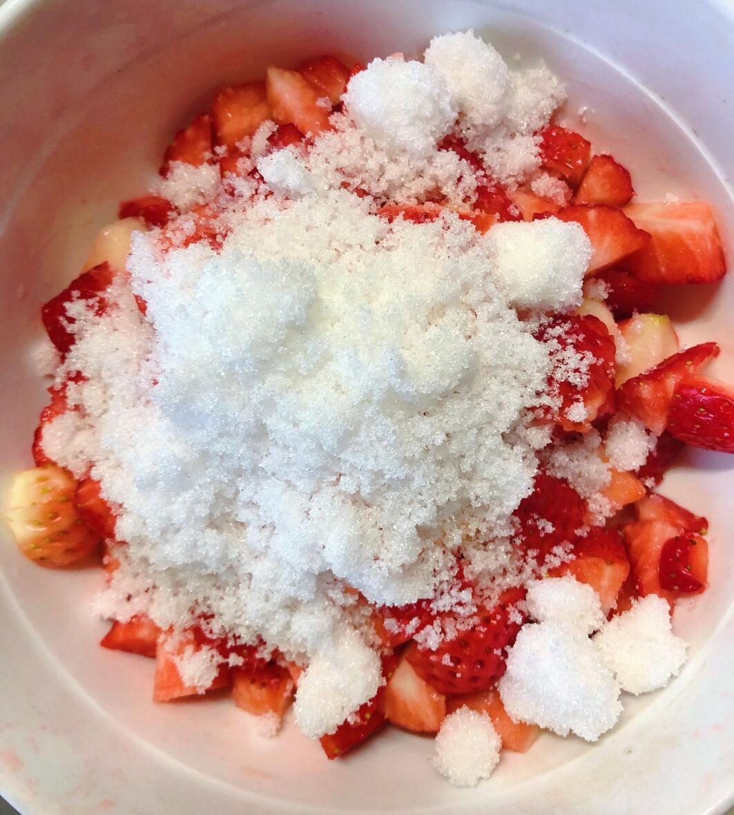 自制无添加草莓酱