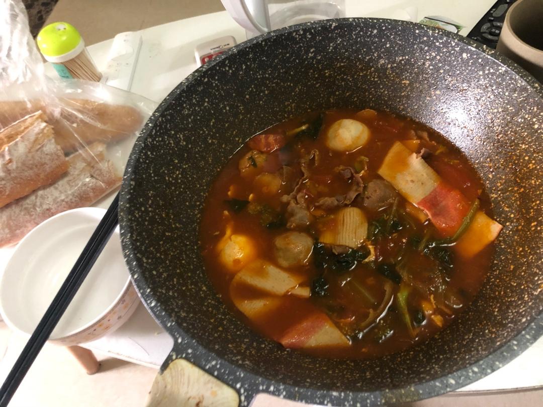 番茄肥牛汤