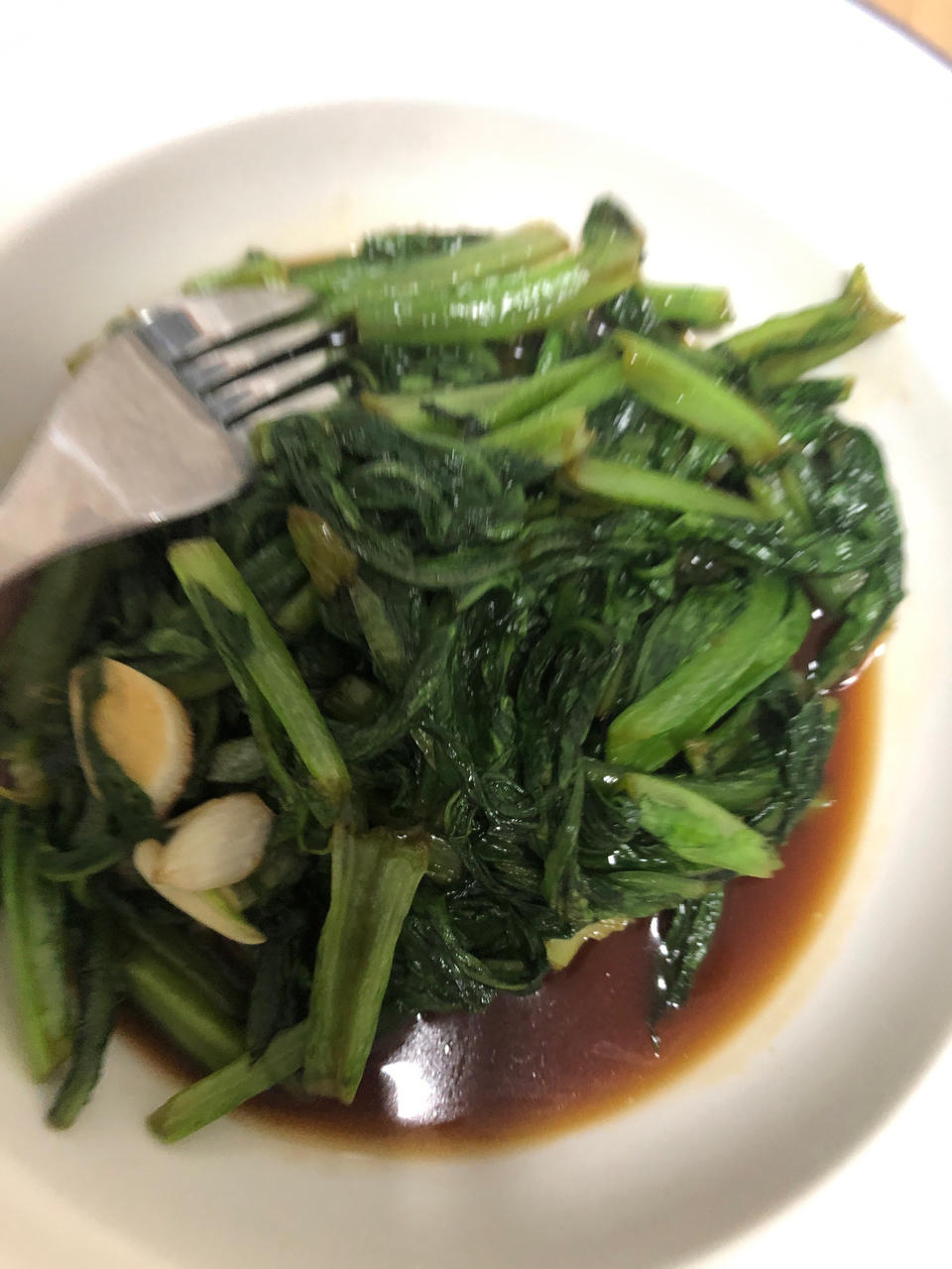 蒜蓉油麦菜（蚝油）