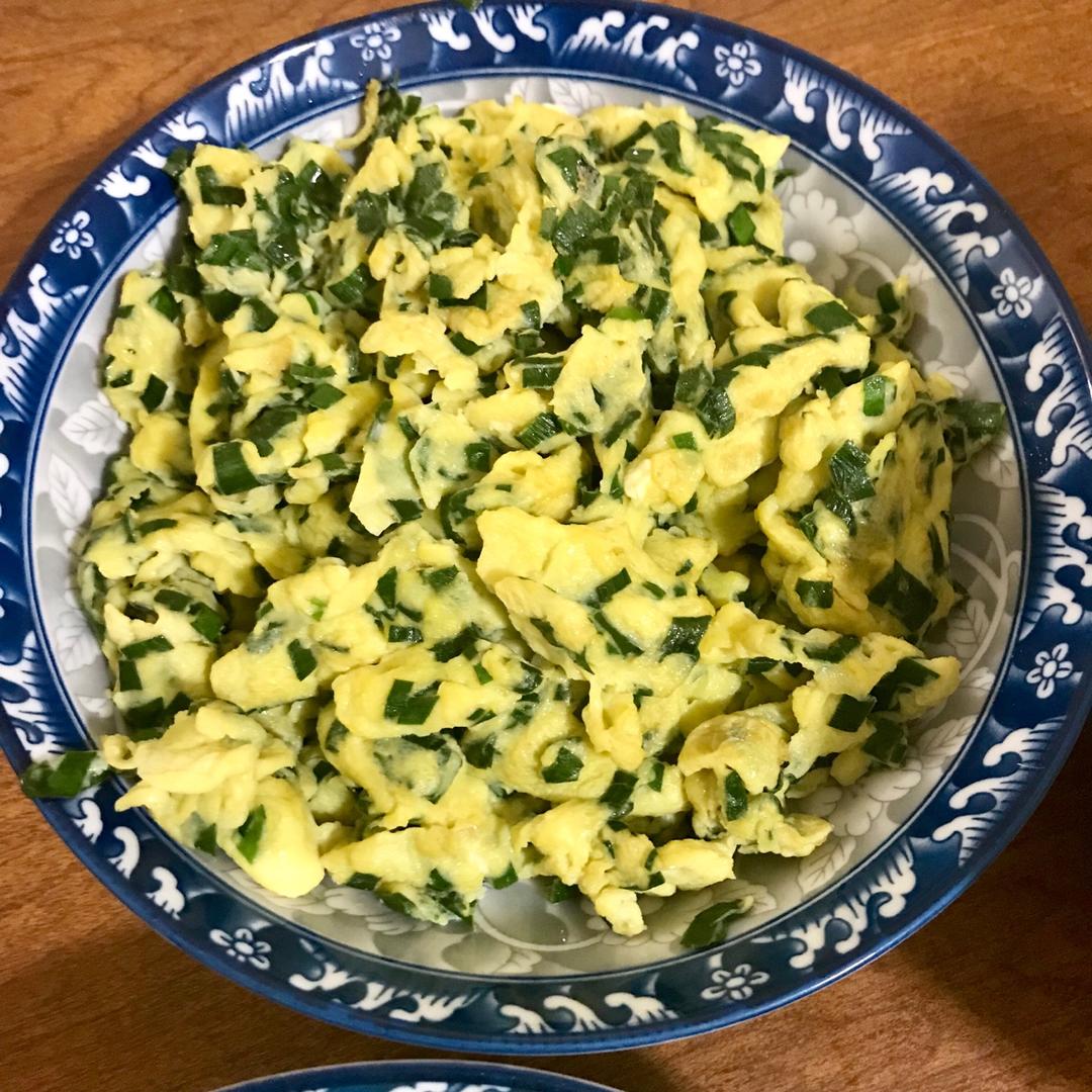 韭菜炒鸡蛋
