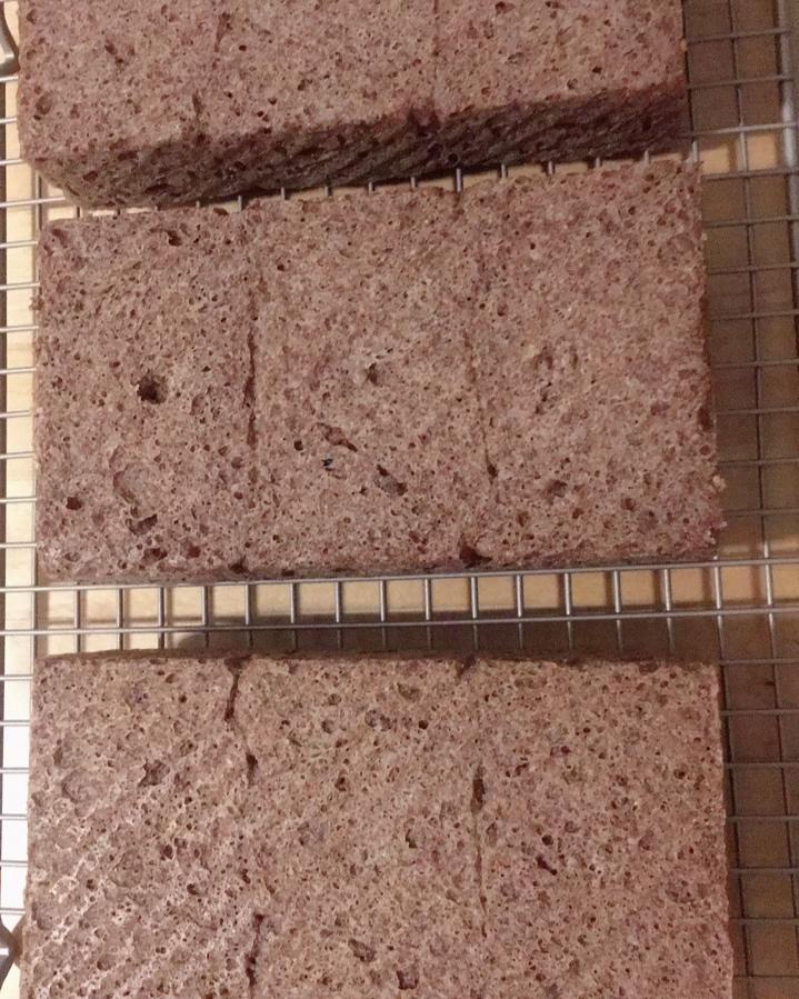 柔软拉丝的100%全麦麦片吐司（一次发酵）