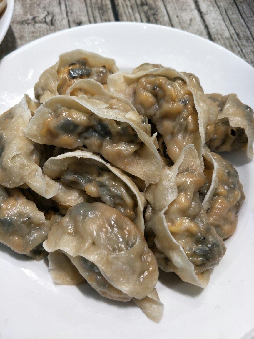 素馅饺子（蒜苗，鸡蛋，木耳）