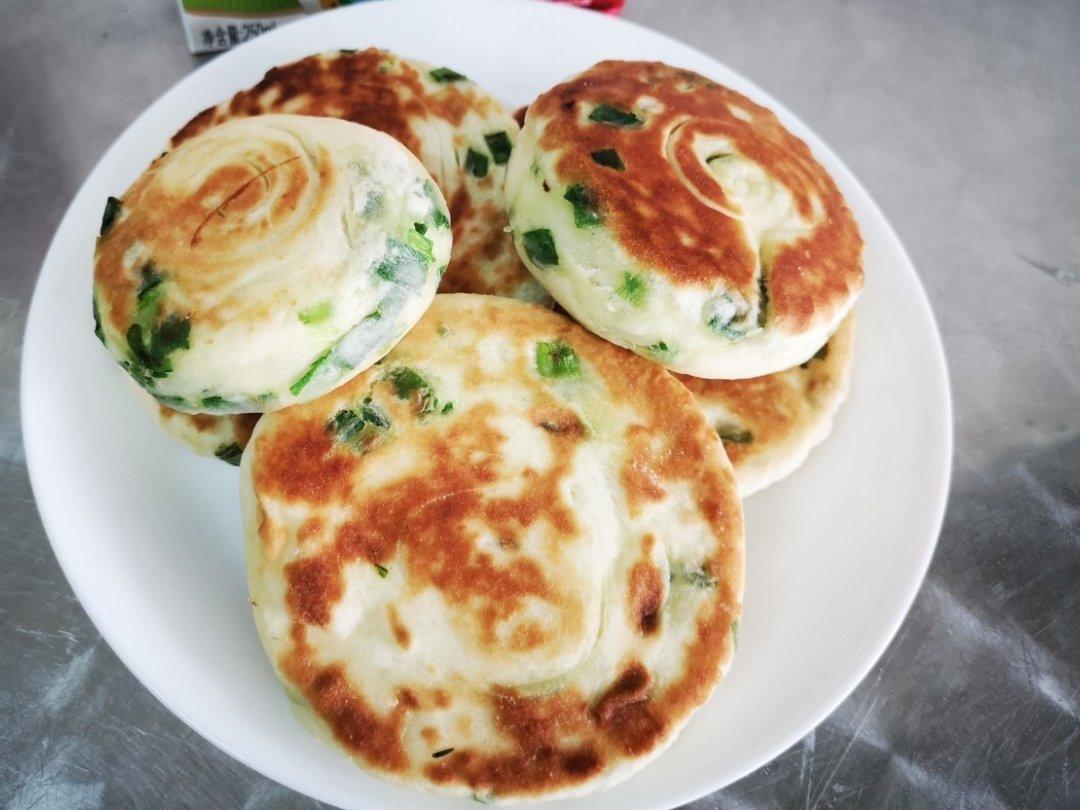 发面葱油饼