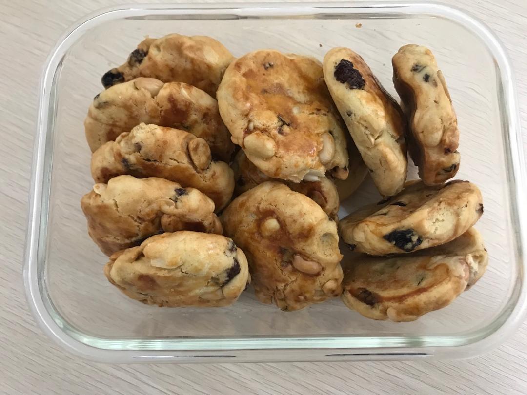 葡萄干花生酥（低油低糖版）