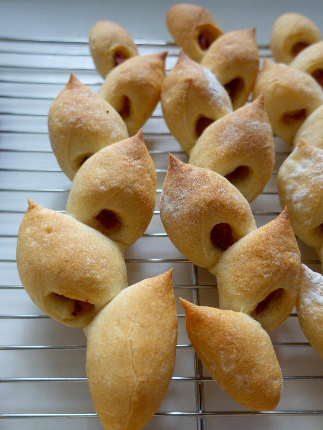 法国培根芥末籽面包