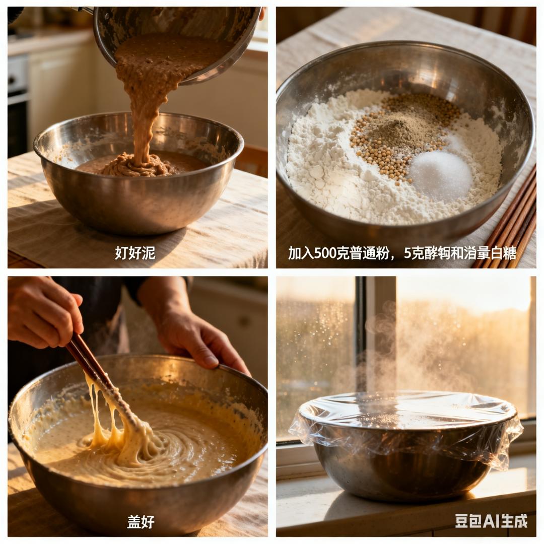 纯奶手撕吐司的做法 步骤1
