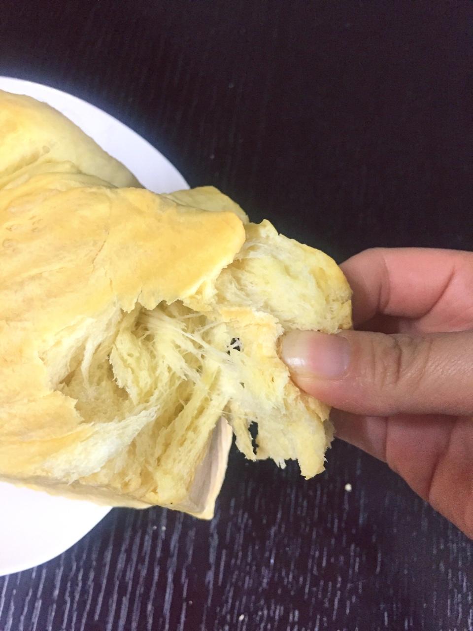 夺命软吐司(๑´ڡ`๑)超软拉丝极速方便的一次发酵吐司