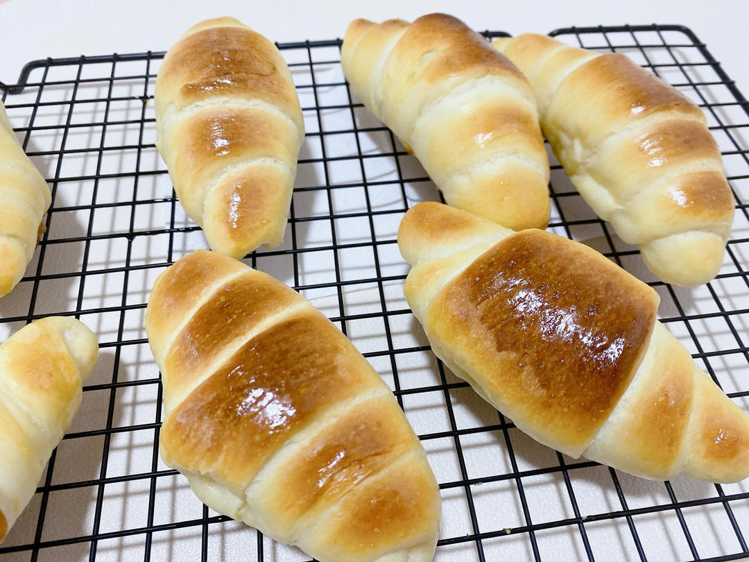 日式海盐可颂（咸可颂）-无需开酥，零失误的网红面包