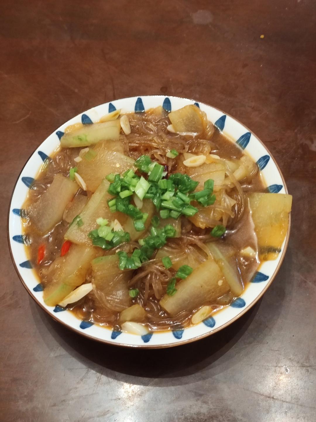 冬瓜炖粉条