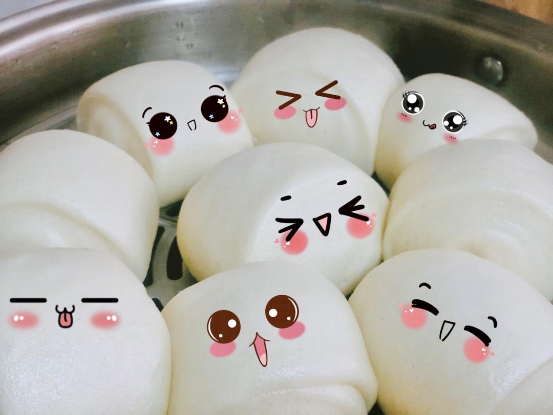 绵软牛奶馒头