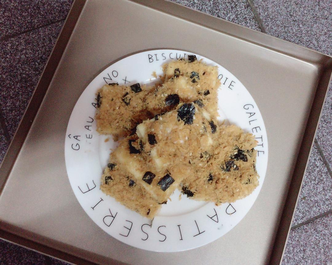 海苔脆肉松小贝的做法