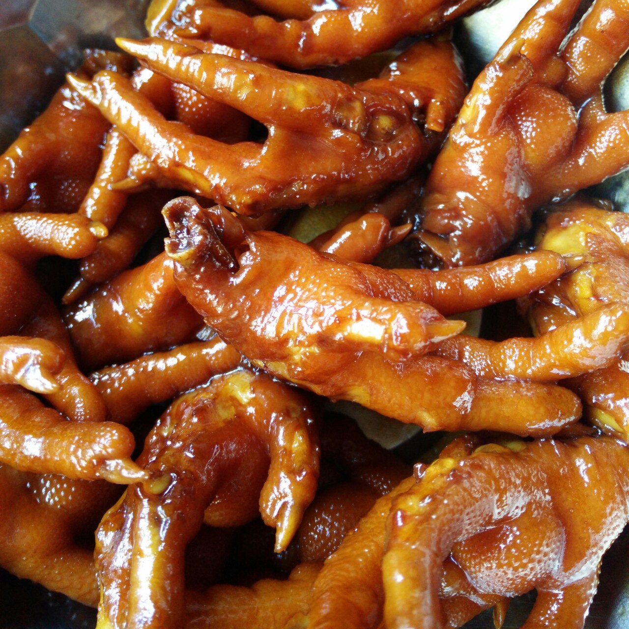 秋秋910做的卤鸡脚