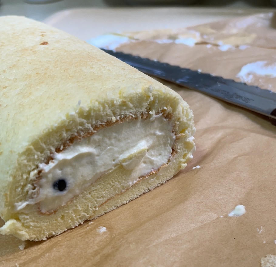 无油轻盈草莓蛋糕卷