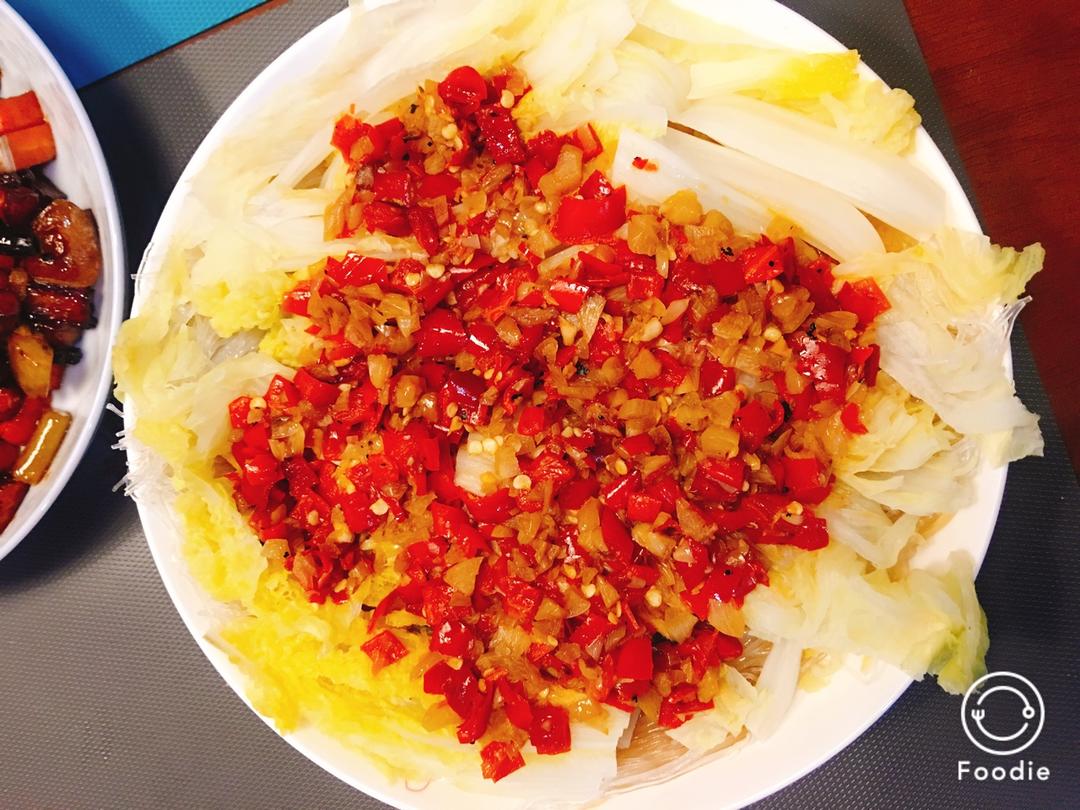 蒜蓉粉丝娃娃菜