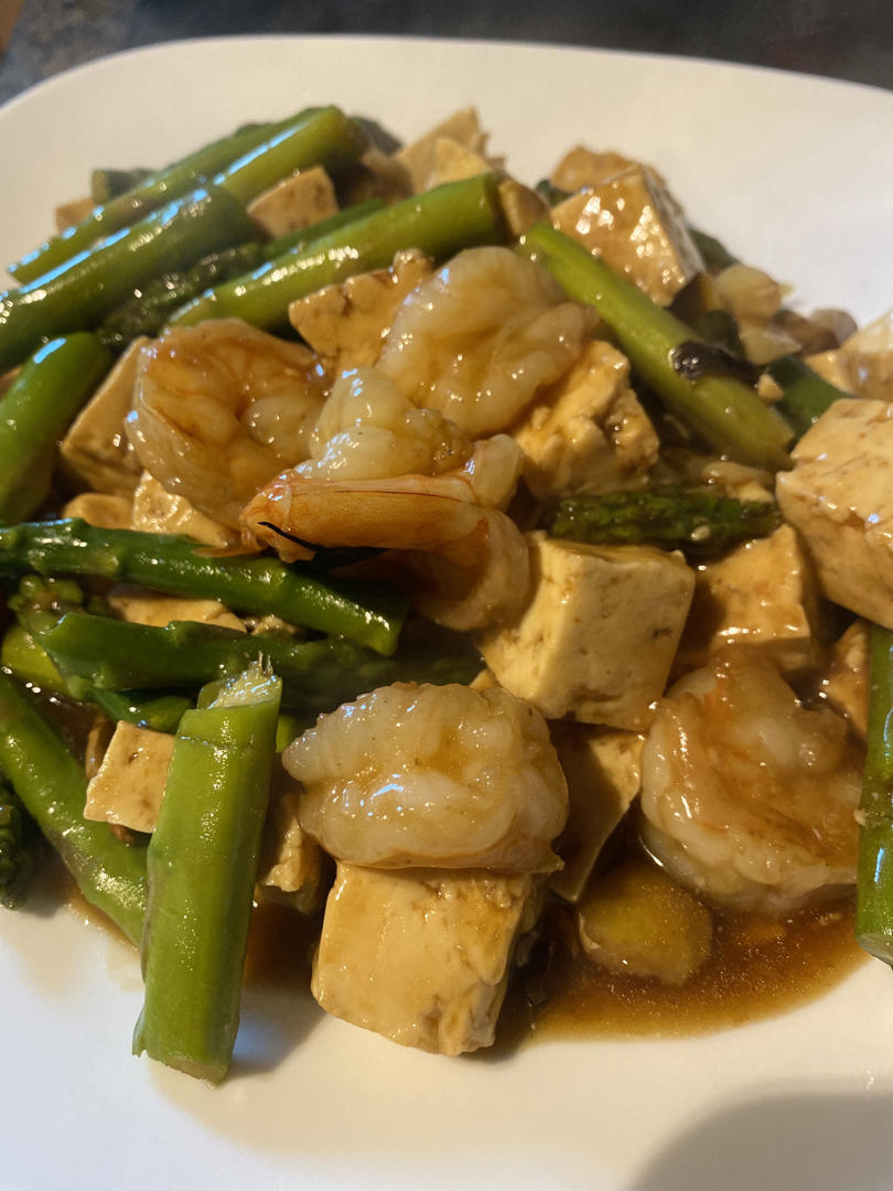 虾仁豆腐