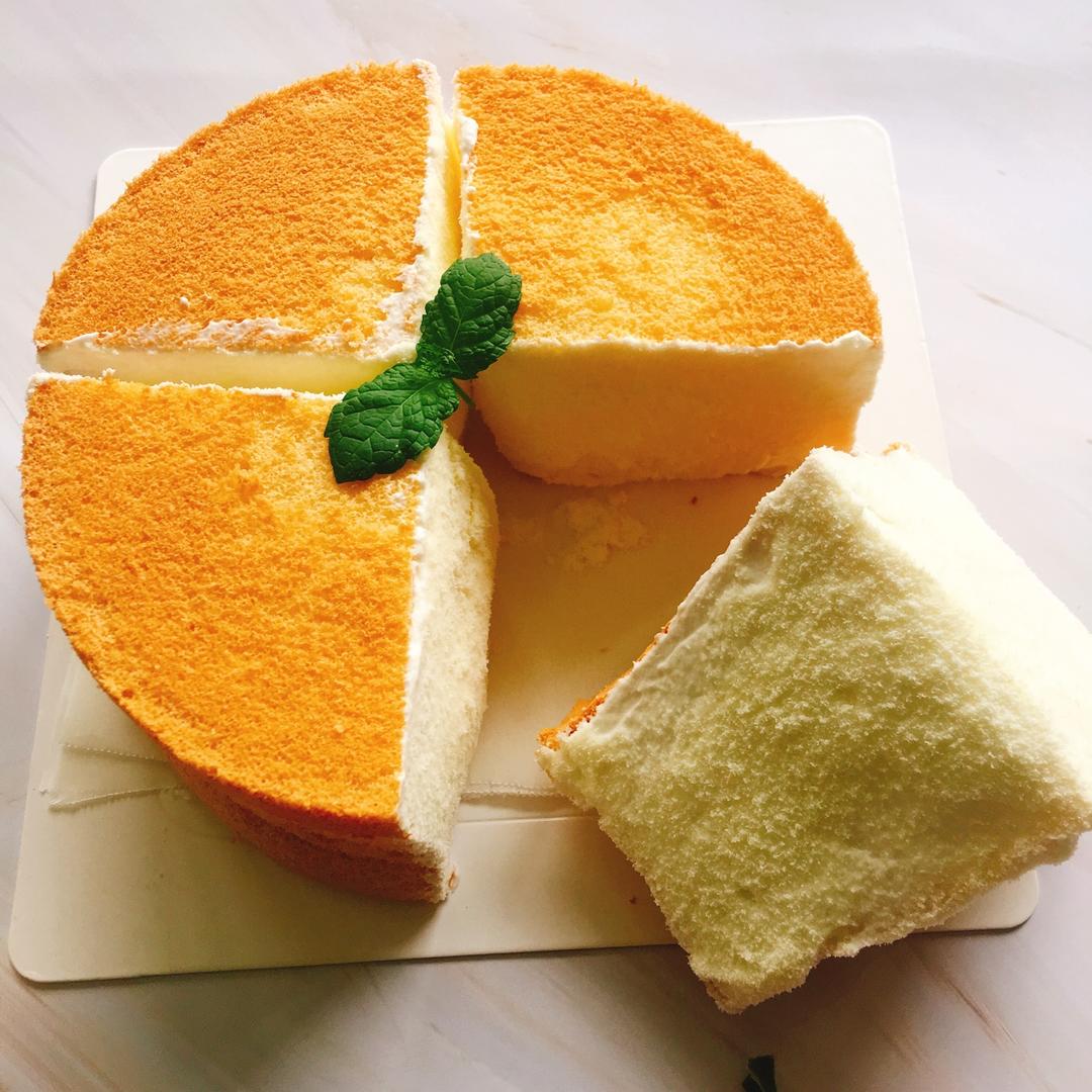 🔥口感细腻丰富，制作简单—日式冰乳酪戚风蛋糕