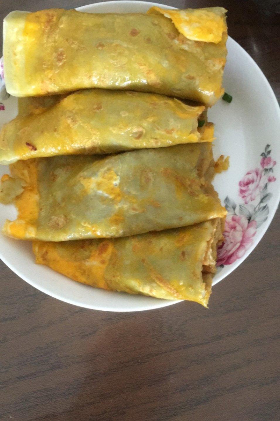 天津卫嘴子—纯绿豆煎饼果子