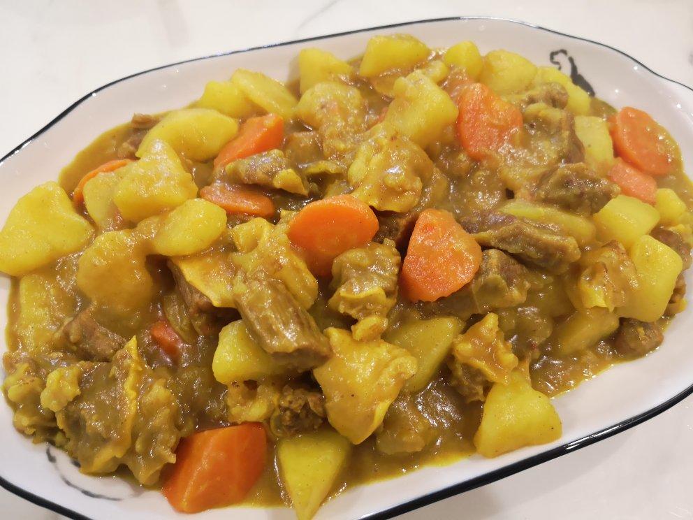 kmlee做的咖喱土豆牛肉