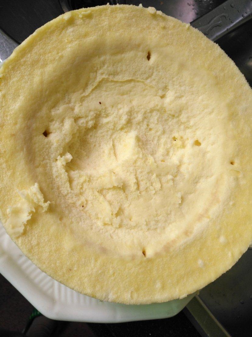 零失败戚风蒸蛋糕（8寸）可做蛋糕胚（另附红丝绒蒸蛋糕做法）