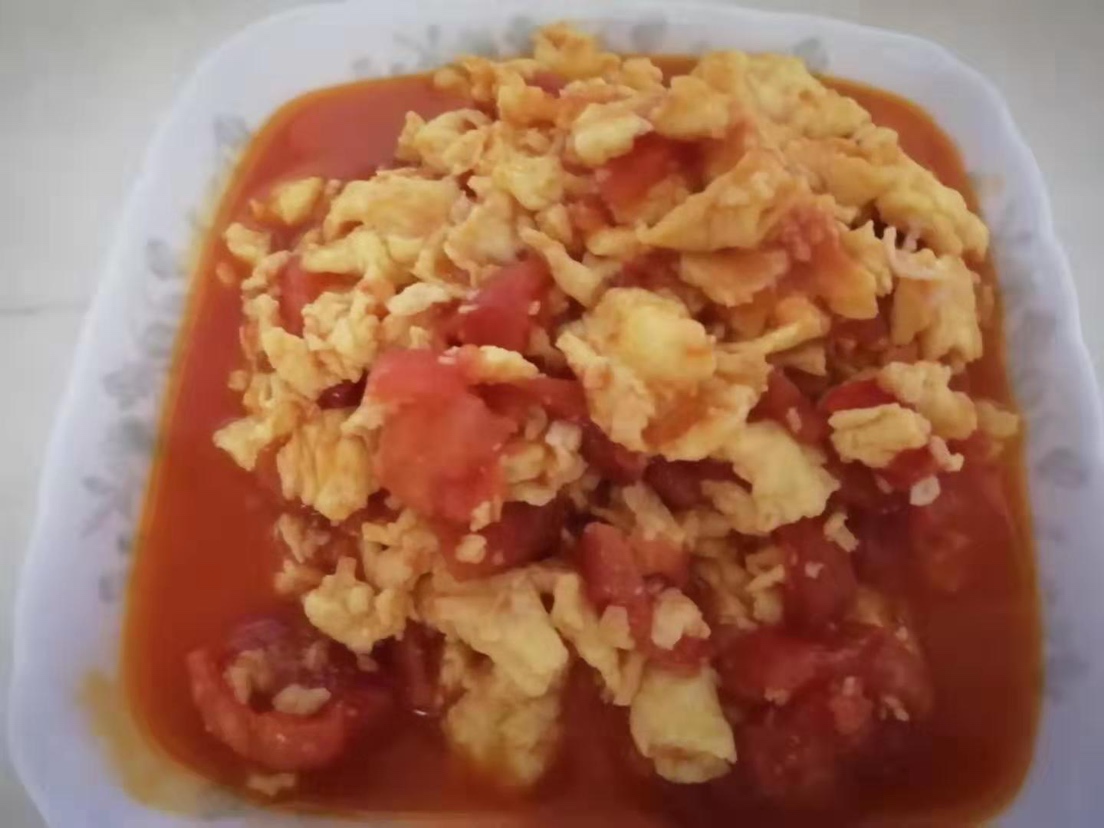 西红柿炒鸡蛋的做法 步骤8