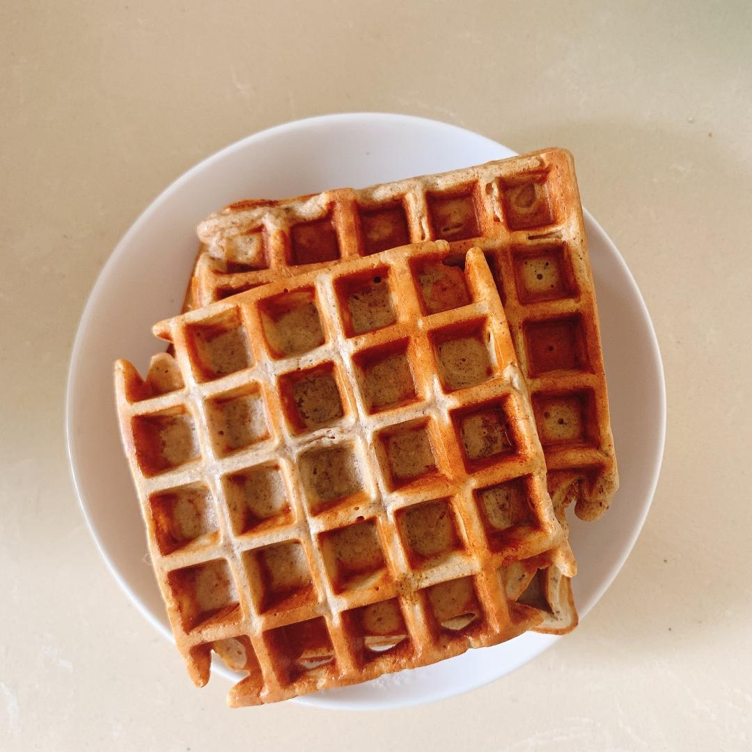 早餐红枣华夫饼 无糖 减脂