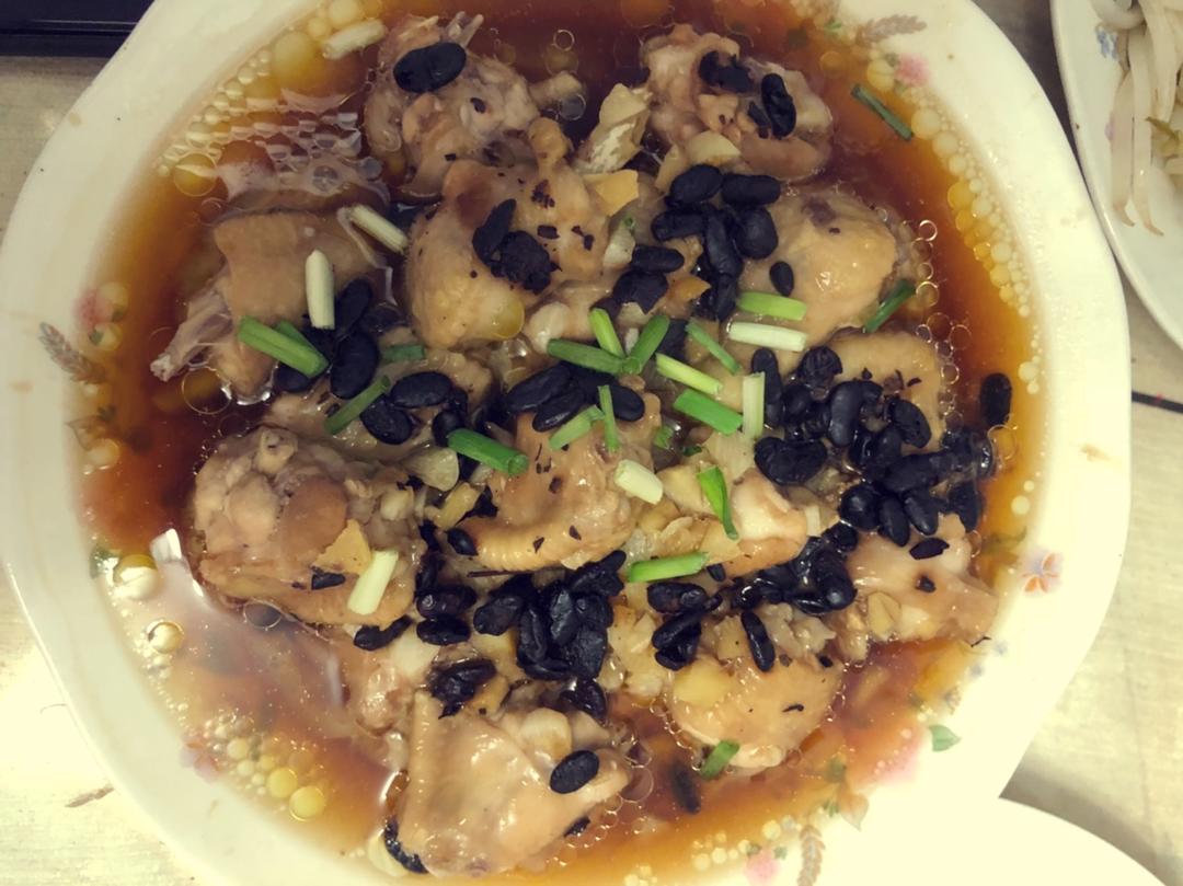 豆豉蒸鸡翅