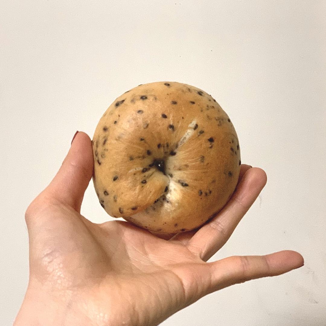 原味贝果🥯/黑芝麻贝果🥯