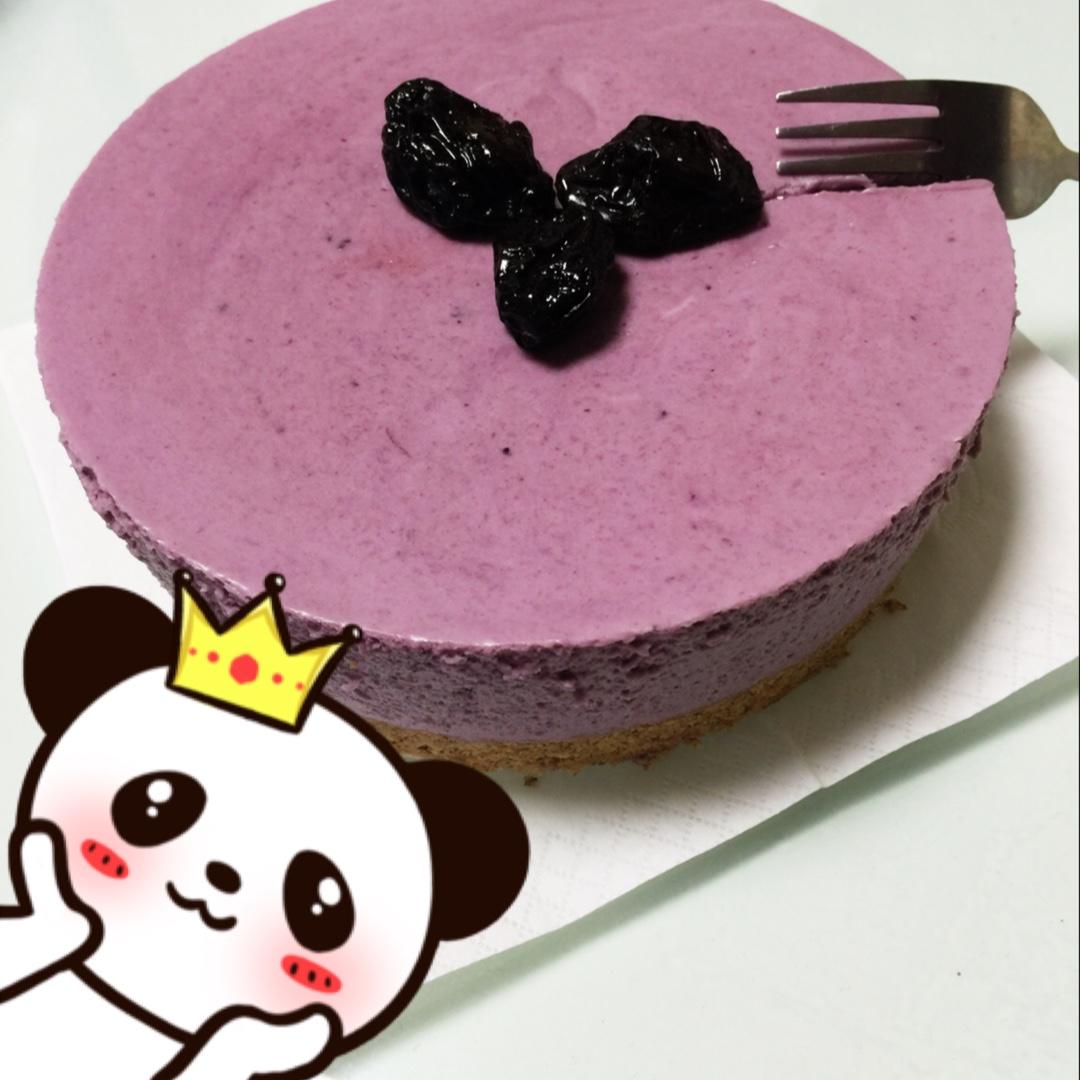 蓝莓慕斯