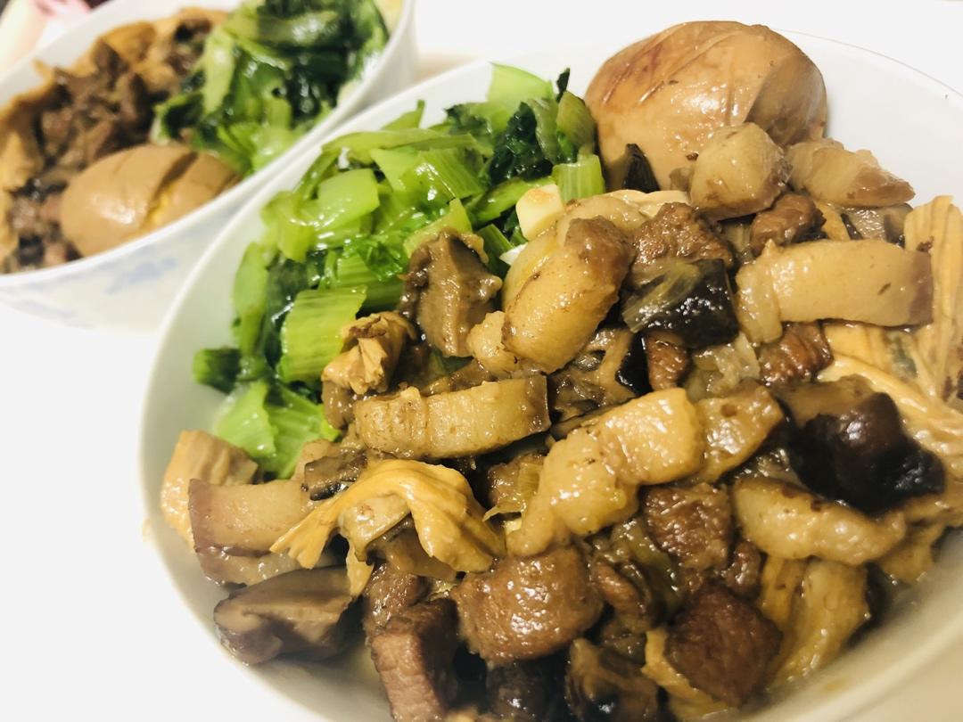 好吃到停不下来的卤肉饭