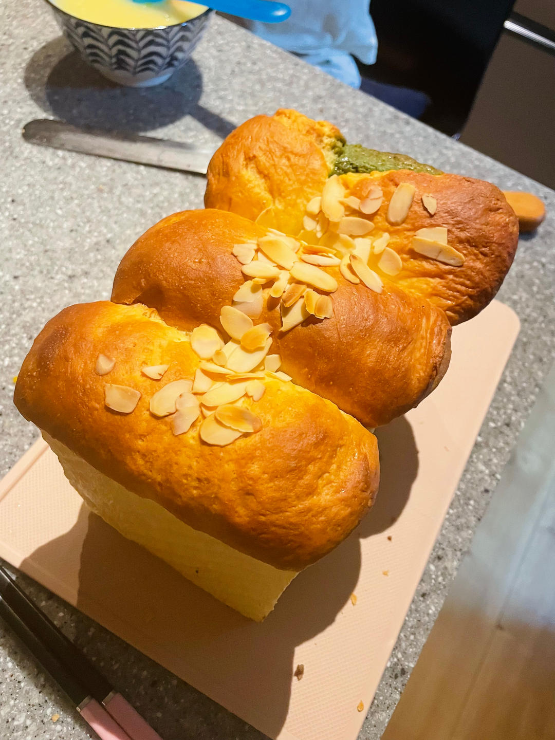 【奶酥吐司】｜抹茶+可可两种口味｜简单快手版