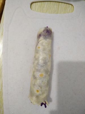 超级简单的紫薯卷的做法 步骤5
