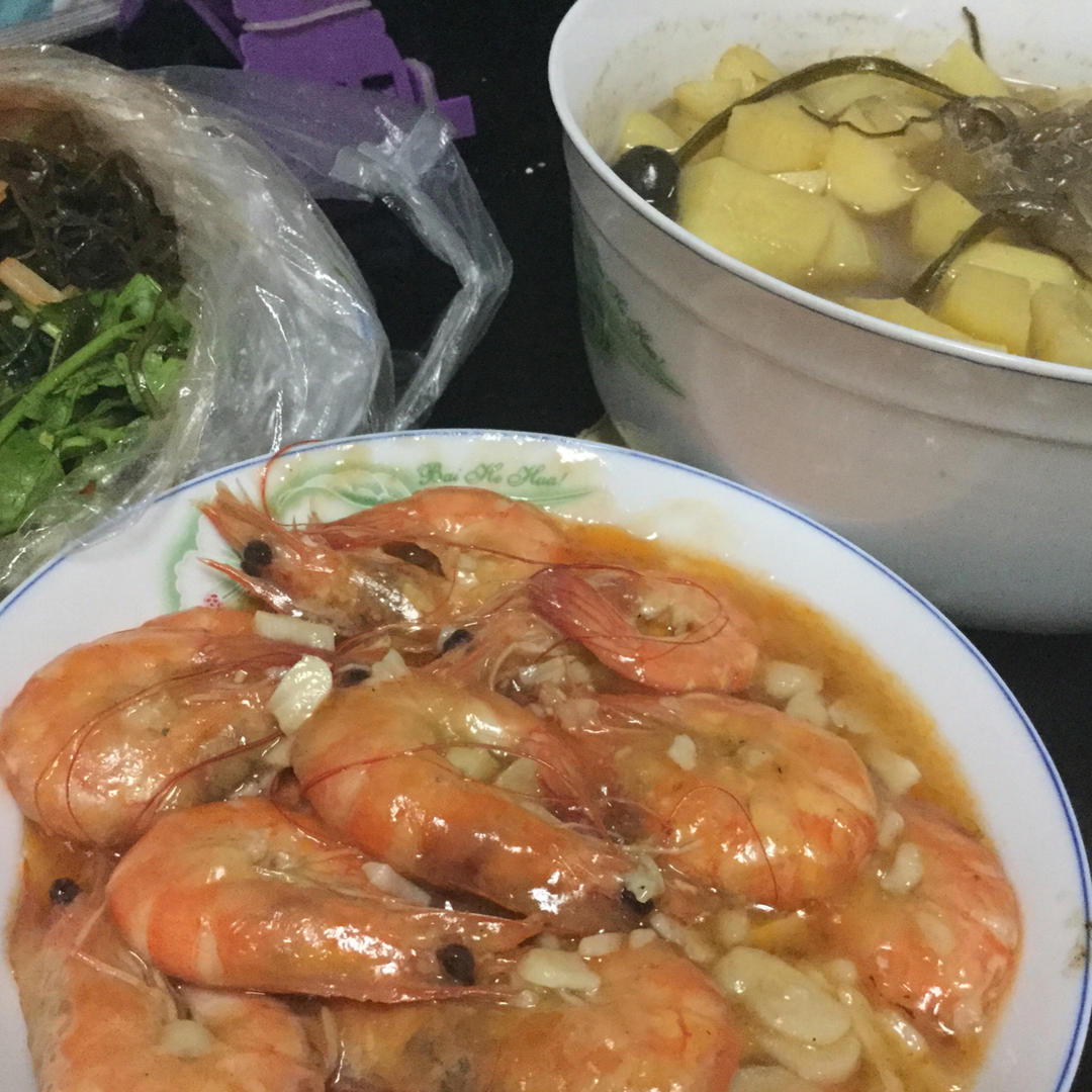 十分钟做好吃的红烧大虾